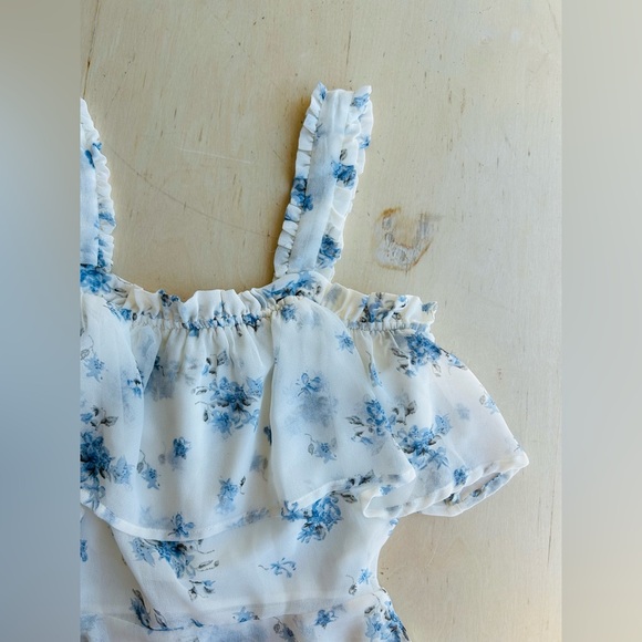 Dex White Floral Dress - Picture 2 of 5